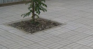 Качественная тротуарная плитка серого цвета в Валуйках в октябре