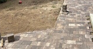 Профессиональная укладка тротуарной плитки на клей в Валуйках в октябре
